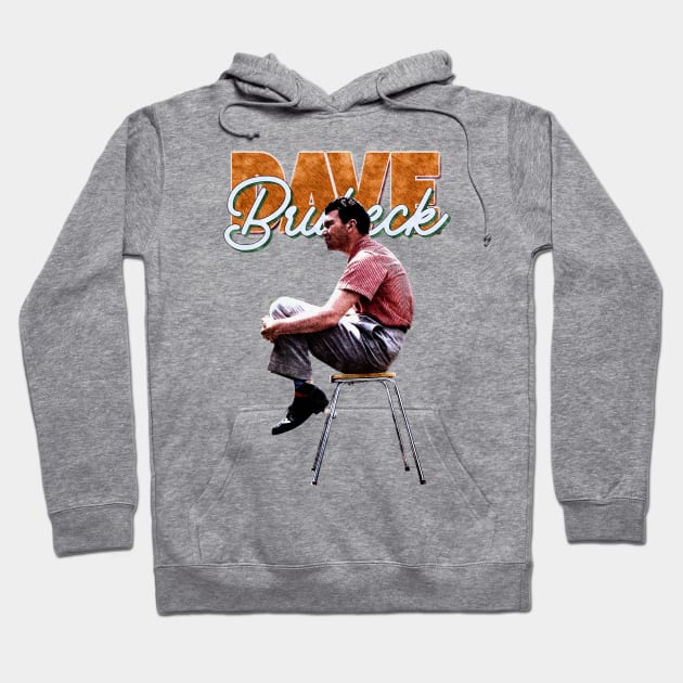 Dave Brubeck Bootleg Hoodie by JAGOSTU